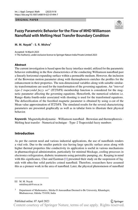 Fuzzy Parametric Behavior For The Flow Of MHD Williamson Nanofluid With