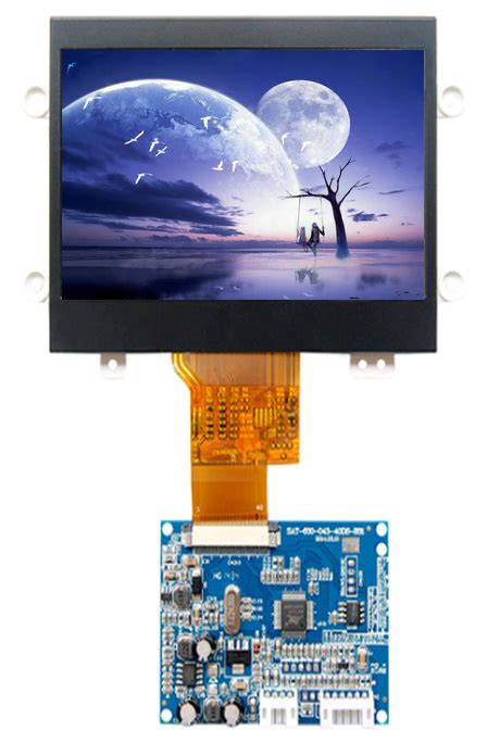 Golden Vision 3 5 Inch Wide Temperature LCD Module TFT Panel And