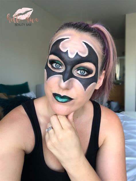 Bat Woman Face Paint