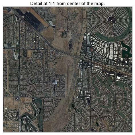 Aerial Photography Map of Glendale, AZ Arizona