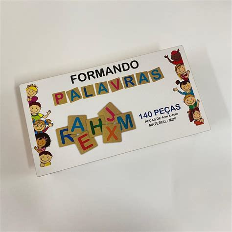 Jogo De Alfabetiza O Formar Palavras Letras Do Alfabeto Em