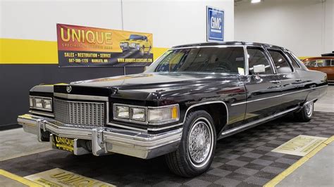 1975 Cadillac Fleetwood Series 75 Formal Limousine Sold Motorious