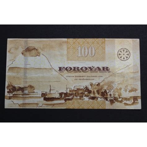 Feroe Islas Faeroe Islands Kronur Billete