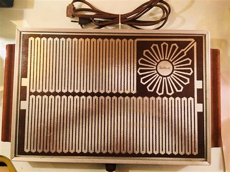 Vintage Salton H Large Hot Tray Electric Food Warming Tray Hot