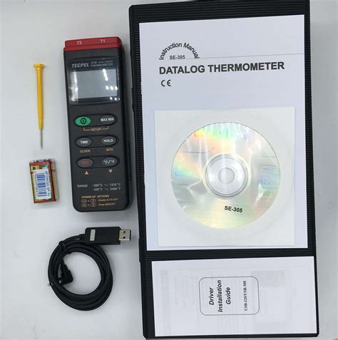 Dtm 318 Digital Dual Channel Thermometer Data Logger With Usb