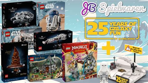 25 Jahre LEGO Star Wars Sets und weitere März Neuheiten inkl GWPs bei