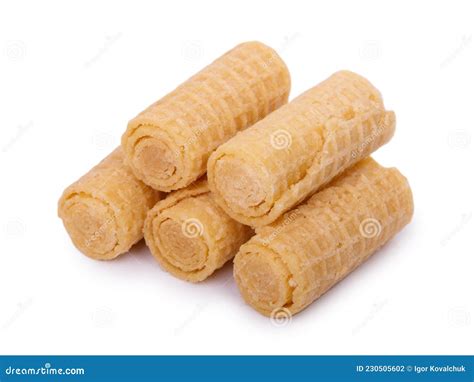 Group Of Wafer Rolls Royalty-Free Stock Photography | CartoonDealer.com ...