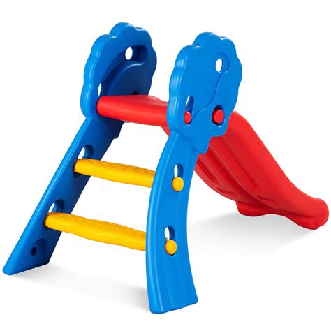 Costway Children Kids Junior Folding Climber Play Slide Indoor Outdoor