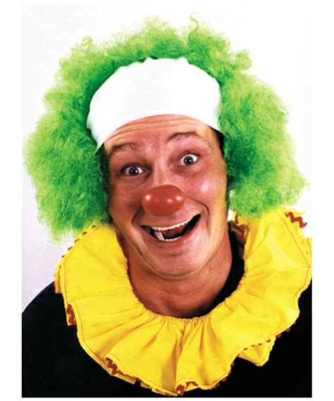 Adult Green Bald Clown Halloween Wig Clown Wigs