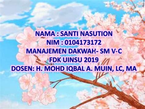 Resume Hadis Tematik Santi Nasution Sm V Md C Fdk Uinsu 2019 Ppt