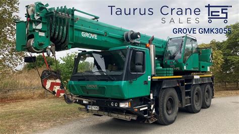 Grove Gmk From Taurus Crane Sales Youtube