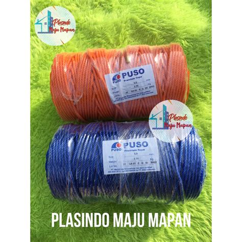 Jual Tali Tambang 5mm PER METER Tali Tampar Tali Kenur Tali