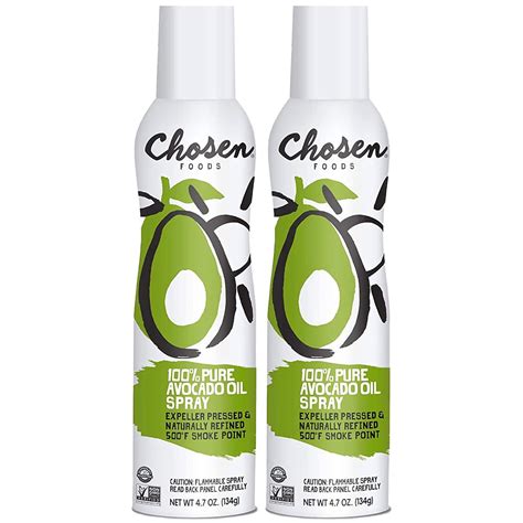 Amazon Chosen Foods Spray De Aceite De Aguacate 100 Puro 4 7