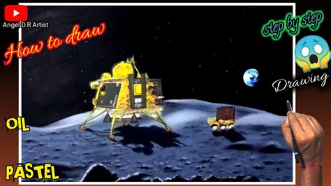 Chandrayaan 3 Drawing Easy Oil Pastel Drawing For Beginners