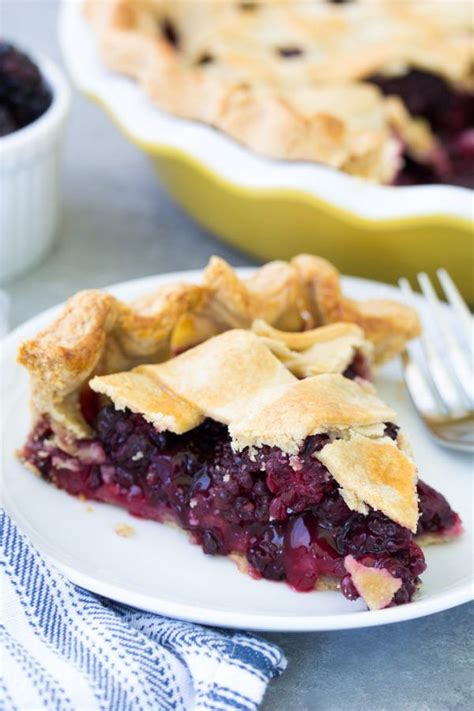 The Best Blackberry Pie Recipe Using Fresh Blackberries Or Frozen