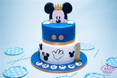 Mickey Mouse Cake | Mickey mouse birthday cake, Mickey birthday cakes ...