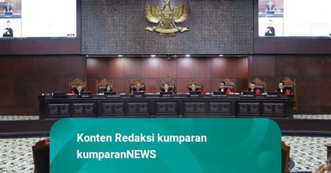 Foto Mk Gelar Sidang Putusan Gugatan Pilpres Kumparan