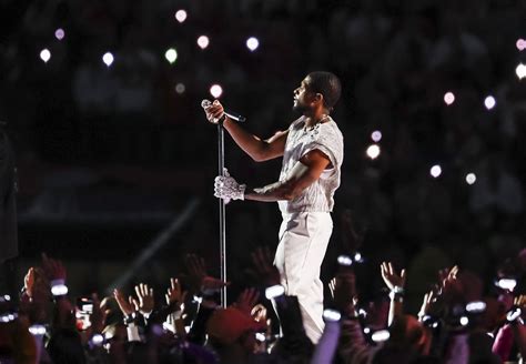 Así fue el Halftime Show de Usher en la Super Bowl 2024 las mejores