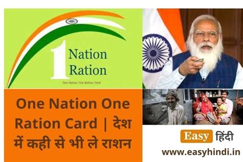 One Nation One Ration Card 2024 एक राष्ट्र एक राशन कार्ड योजना