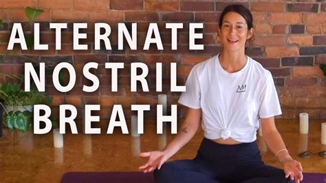 Alternate Nostril Breathing Nadi Shodhana Youtube