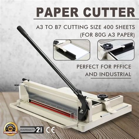 Paper Cutter Guillotine Paper Cutter Trimmer Machine 17 Inch Heavy Duty