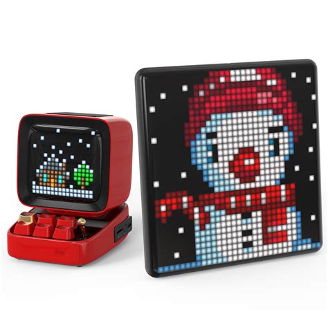 Divoom Pixoo-Max Pixel Display & Divoom Ditoo Retro Pixel Art Game Blu