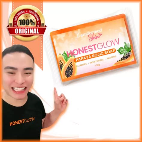 Honest Glow Kojic Papaya Soap 100g By Transformed Skin Authorized Distributor Lazada Ph