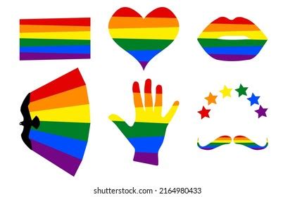 Vector Collection Lgbt Community Symbols Stock Vector (Royalty Free ...