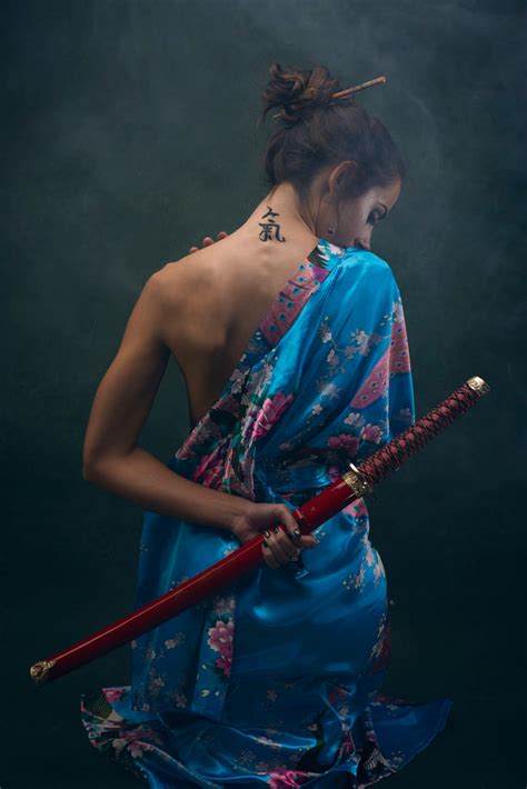 Geisha Katana By Albertocama Px Female Samurai Samurai