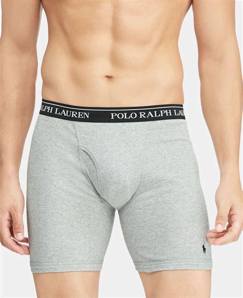 Lyst - Polo Ralph Lauren 3-pk. Long Classic Boxer Briefs for Men