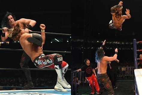 PHOTOS FROM WRESTLE KINGDOM 12 HIROSHI TANAHASHI VS JAY WHITE