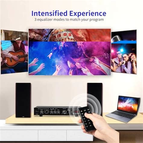 Sobatty Bluetooth Sound Speaker Stereo Audio Amplifier Receiver