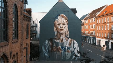 Street Art Out In The Open HOPARE Danmarksgade 29