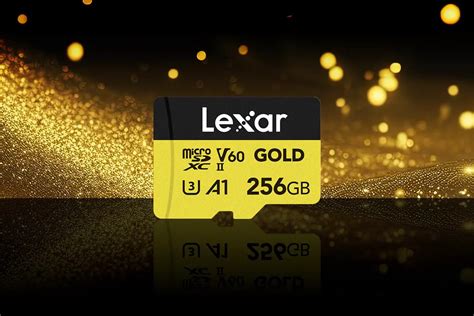 Lexar Launches New Microsdxc Uhs Ii Card Under The Professional Gold Lineup