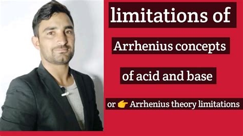 Limitations Of Arrhenius Concept Of Acid And Base Arrhenius Theory