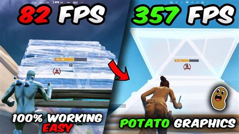 How To Get Potato Graphics In Fortnite Simple Easy YouTube