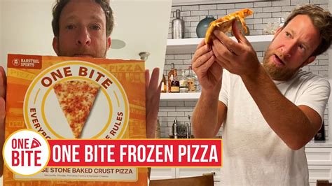 Emergency Frozen Pizza Review One Bite Pizza Youtube