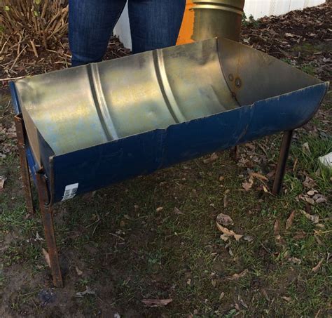 55 Gallon Drum Made Into A Fire Pit Homemade Fire Pit Barrel Fire