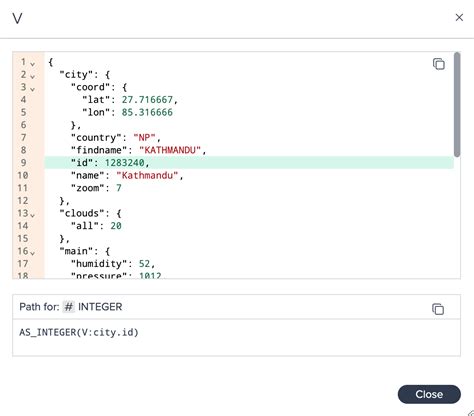 Exploring Json Datameer User Guide