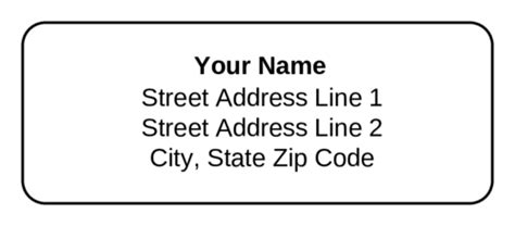 Address Label Templates Download Address Label Designs Onlinelabels®