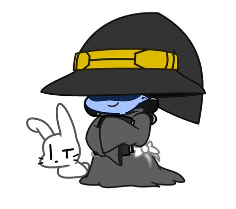 A Little Witch And Her Pet Bunny Drawn By Me Rimaginarywitches