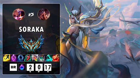 Soraka Vs Akali Otp Soraka Demuestra Su Maestr A En Mid Y Se