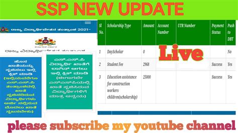 Ssp New Update Ssp Good News All Amount Credited Bank Account Live