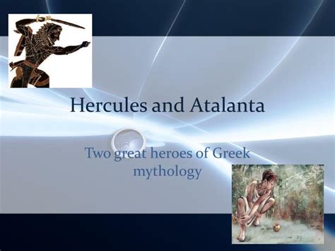 PPT - Hercules and Atalanta PowerPoint Presentation, free download - ID ...