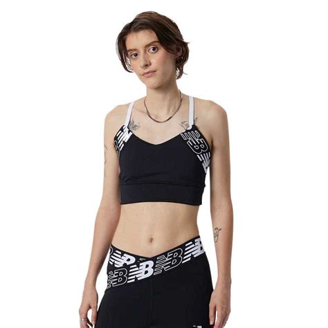 New Balance Relentless Crop Top Black Dressinn