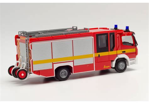 Herpa Mercedes Benz Atego 13 Ziegler Z Cab Fire Truck Fire Department