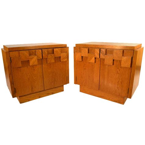 Pair Lane Night Stands End Tables At 1stdibs