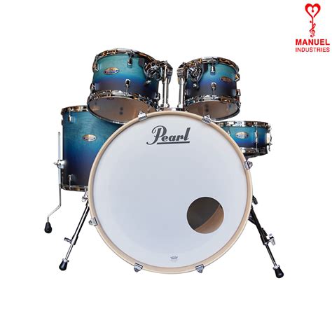 Pearl Drum Set DMP 5 Pcs Hybrid Shell Pack Azure Daybreak DMP925SP