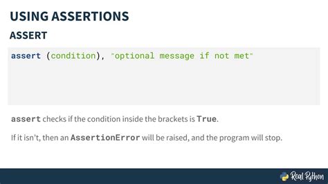 Assertions In Python How To Use The Try And Except Keywords YouTube
