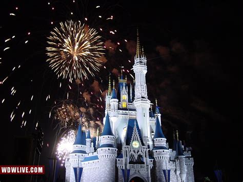 Cinderella Castle Fireworks Wallpaper